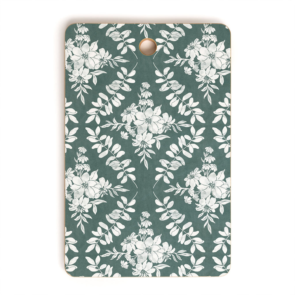 Marta Barragan Camarasa Greenery Delight Cutting Board Rectangle