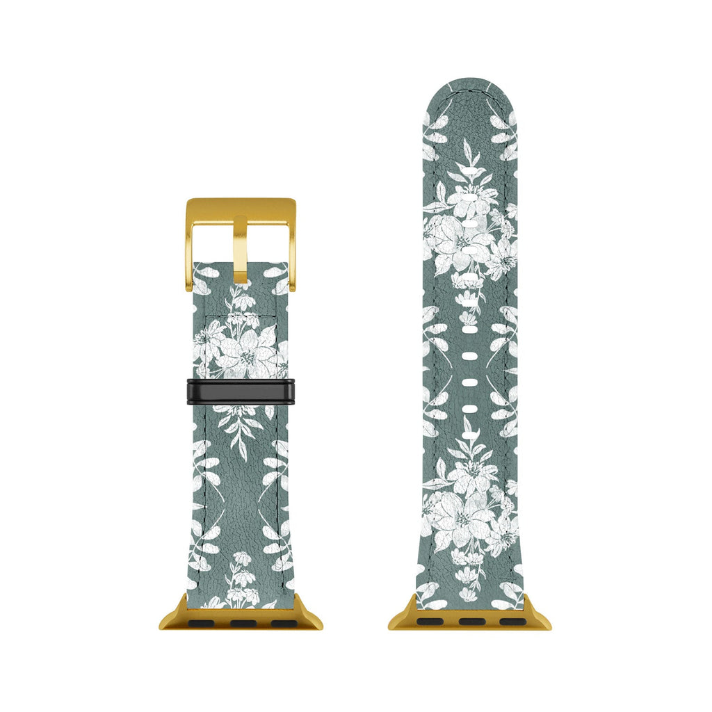 Marta Barragan Camarasa Greenery Delight Apple Watch Band
