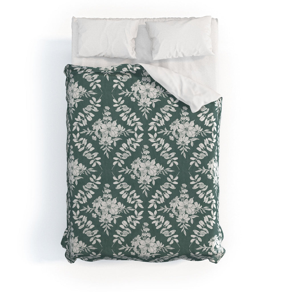 Marta Barragan Camarasa Greenery Delight Duvet Cover