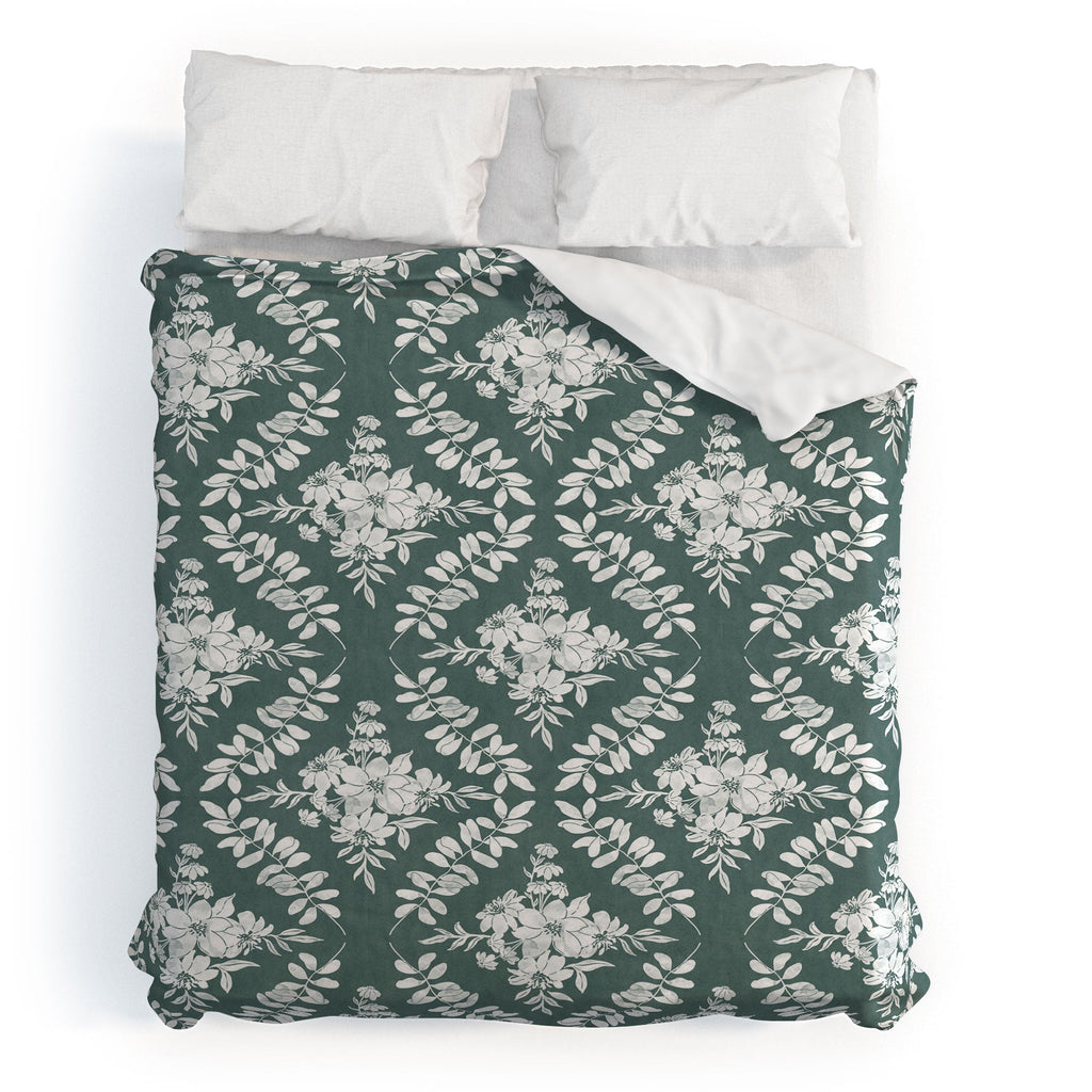 Marta Barragan Camarasa Greenery Delight Duvet Cover