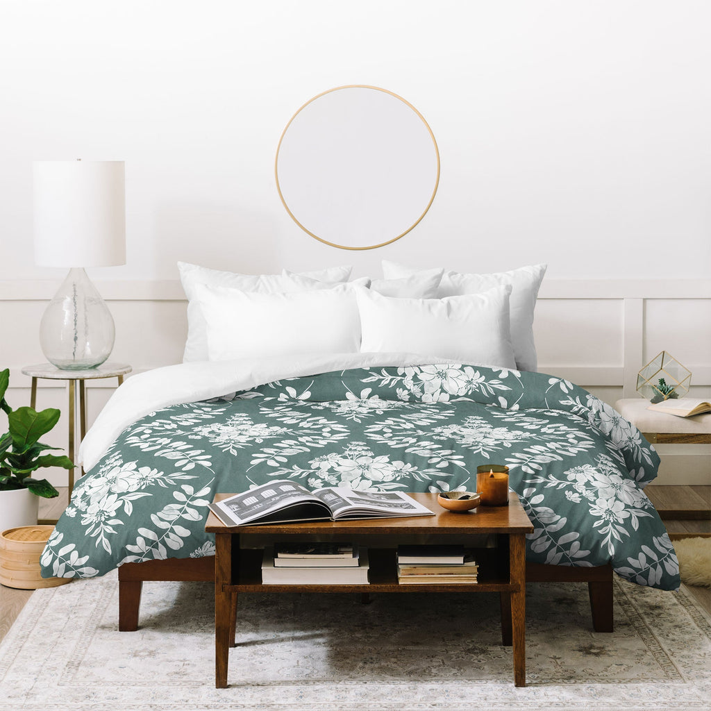 Marta Barragan Camarasa Greenery Delight Duvet Cover