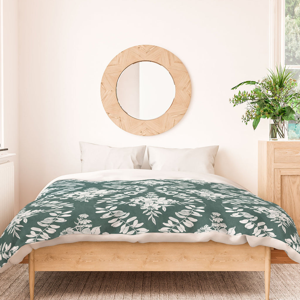 Marta Barragan Camarasa Greenery Delight Duvet Cover