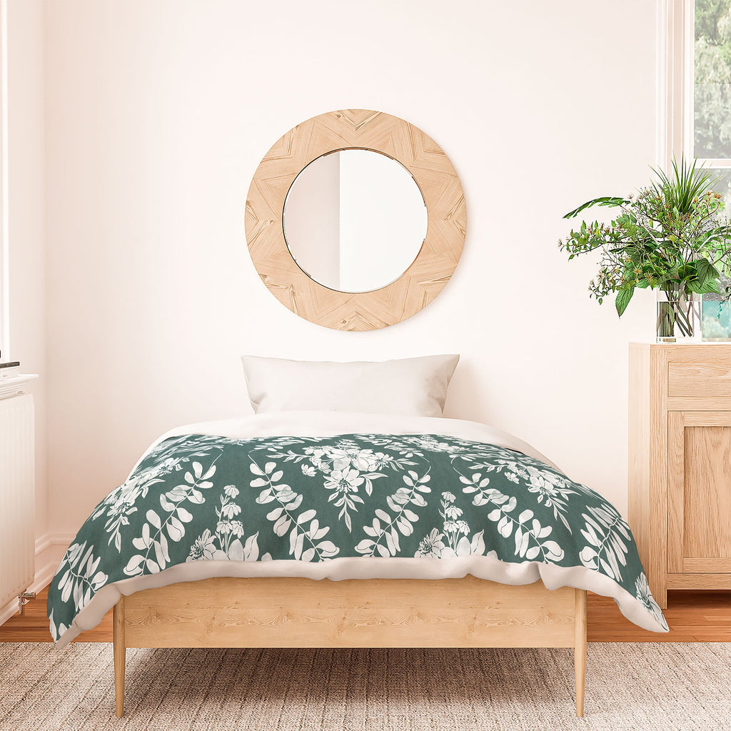 Marta Barragan Camarasa Greenery Delight Duvet Cover