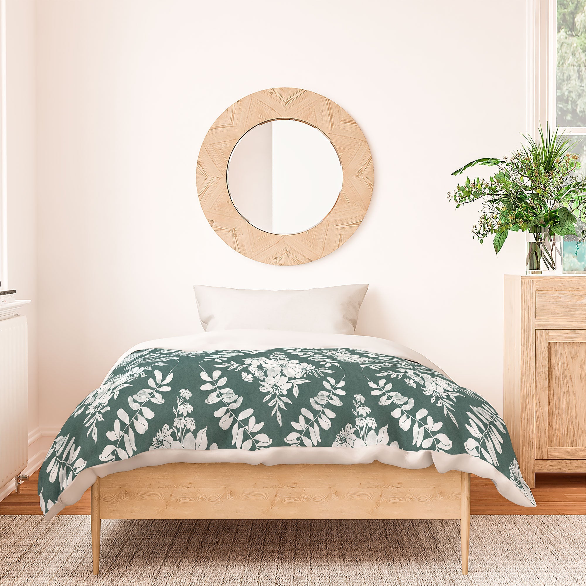 Marta Barragan Camarasa Greenery Delight Duvet Cover