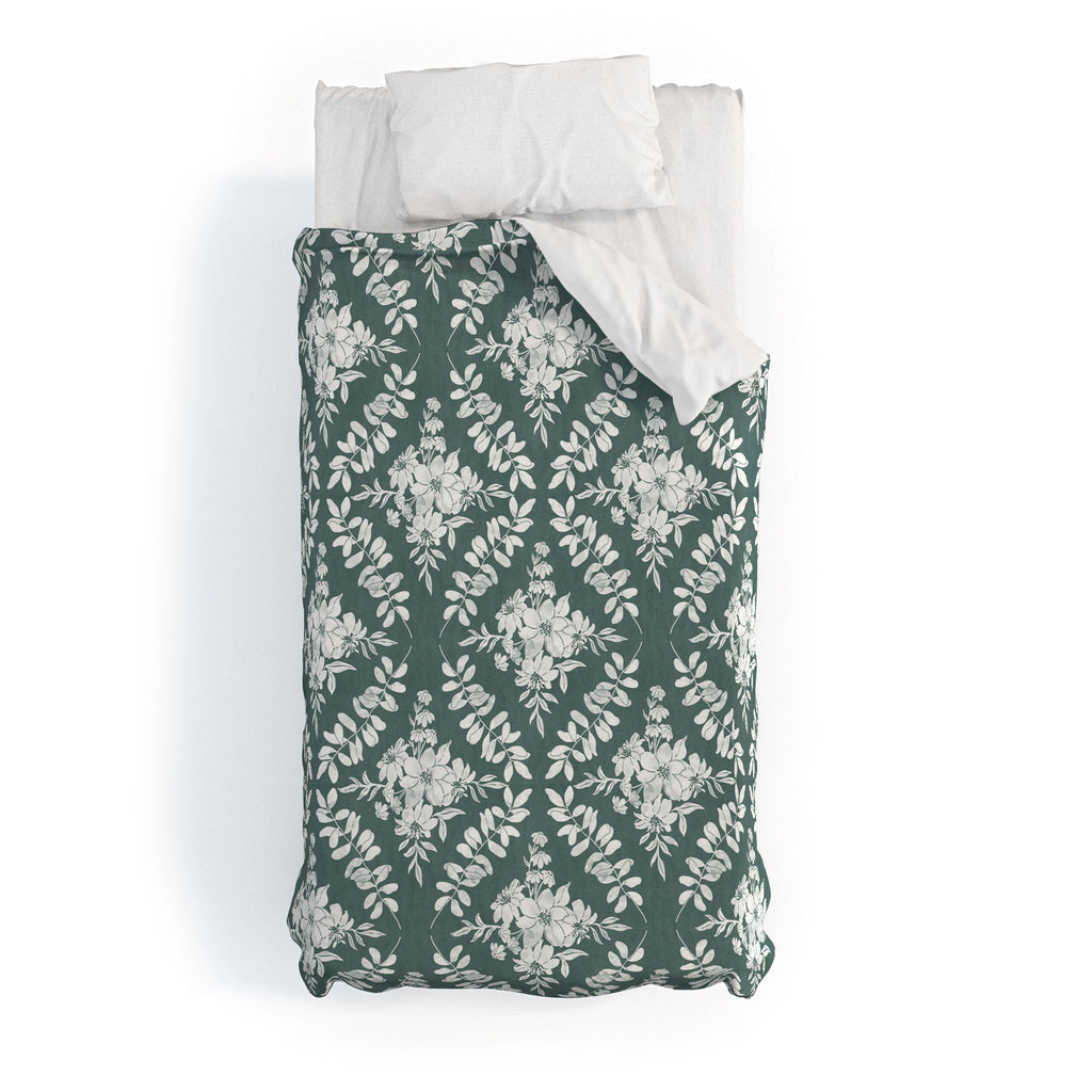 Marta Barragan Camarasa Greenery Delight Duvet Cover