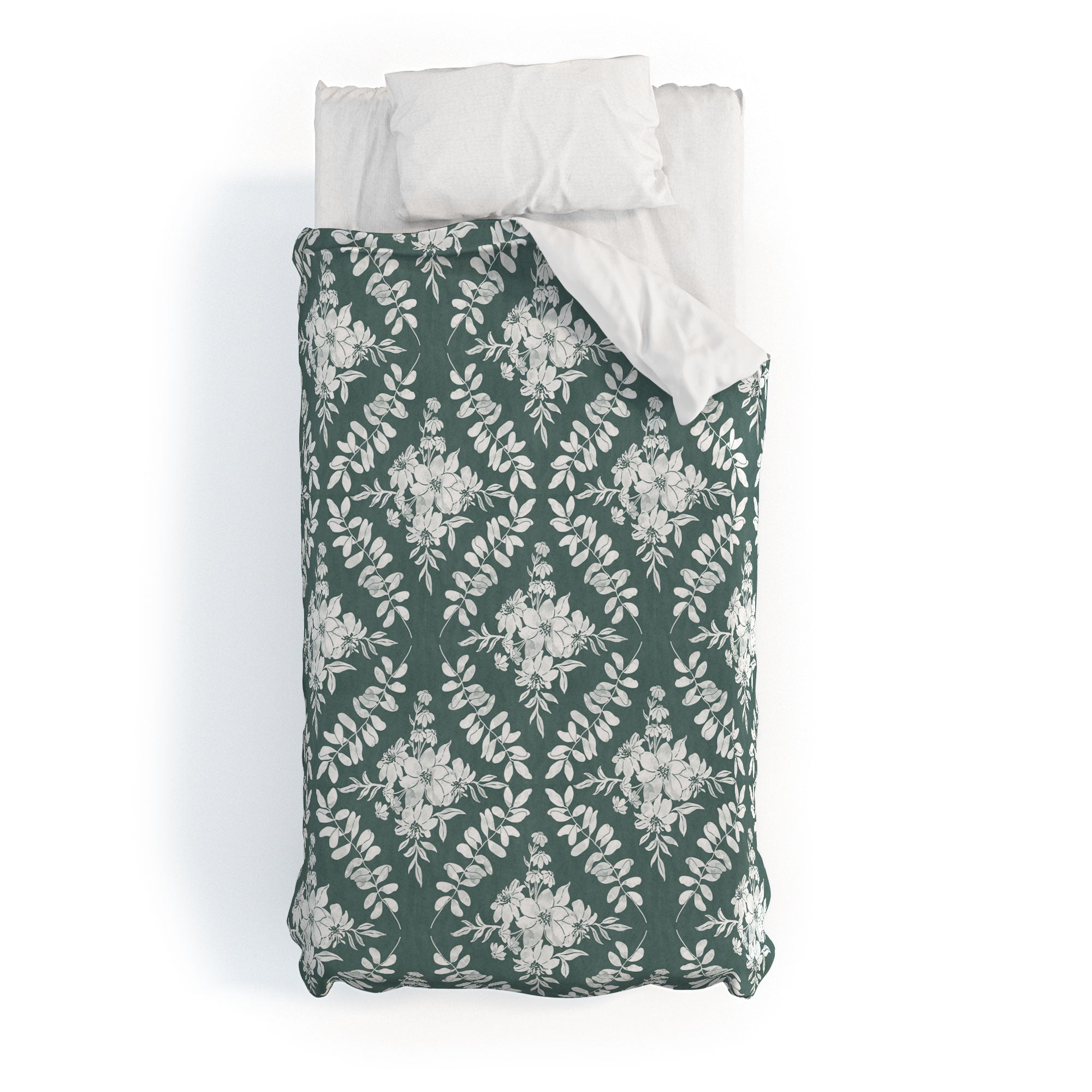 Marta Barragan Camarasa Greenery Delight Duvet Cover