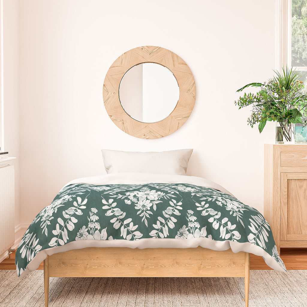 Marta Barragan Camarasa Greenery Delight Duvet Cover