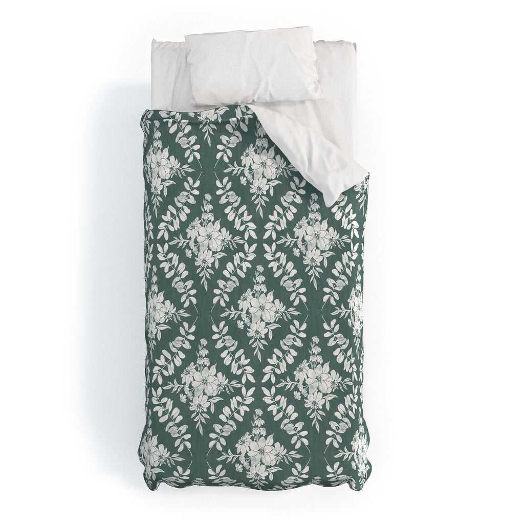 Marta Barragan Camarasa Greenery Delight Duvet Cover