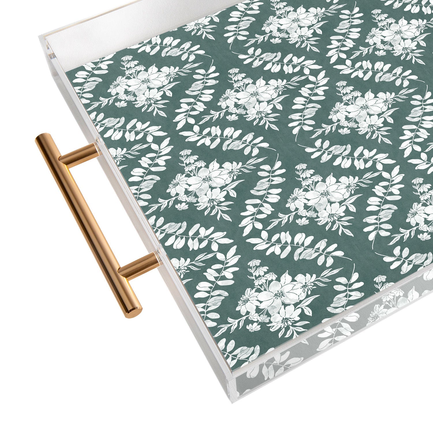 Marta Barragan Camarasa Greenery Delight Acrylic Tray