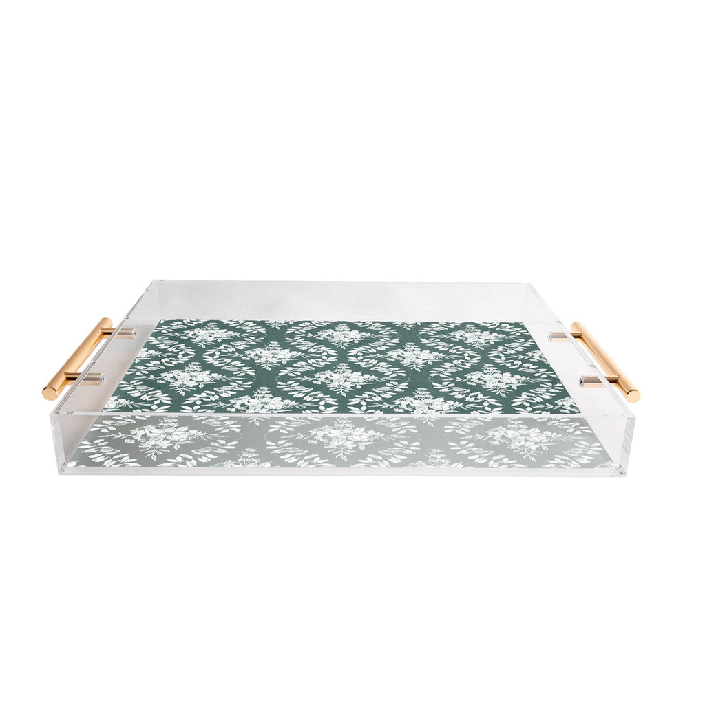 Marta Barragan Camarasa Greenery Delight Acrylic Tray