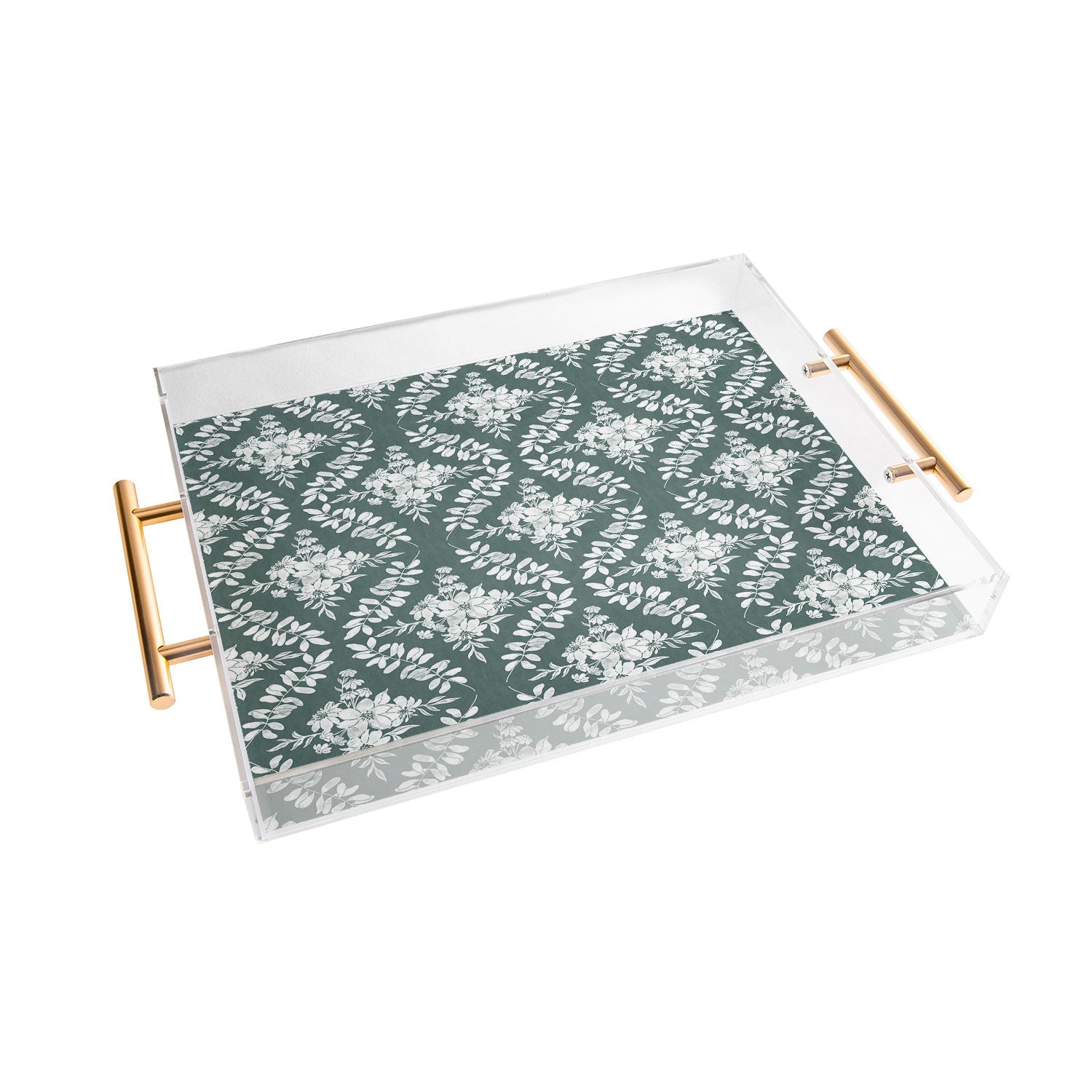 Marta Barragan Camarasa Greenery Delight Acrylic Tray