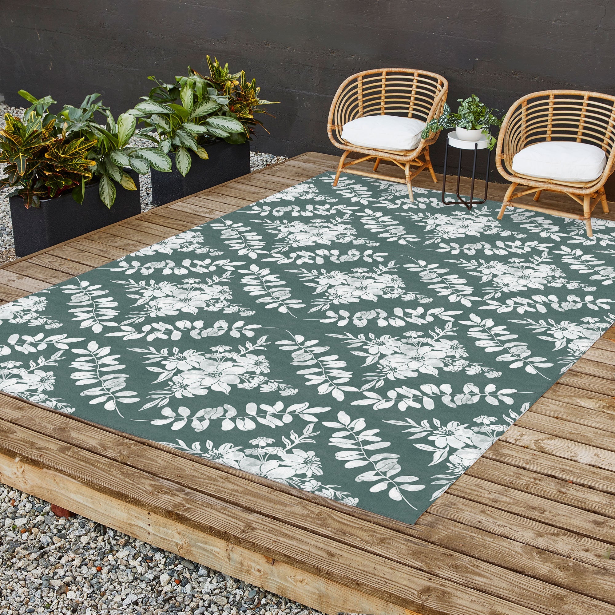 Marta Barragan Camarasa Greenery Delight Outdoor Rug