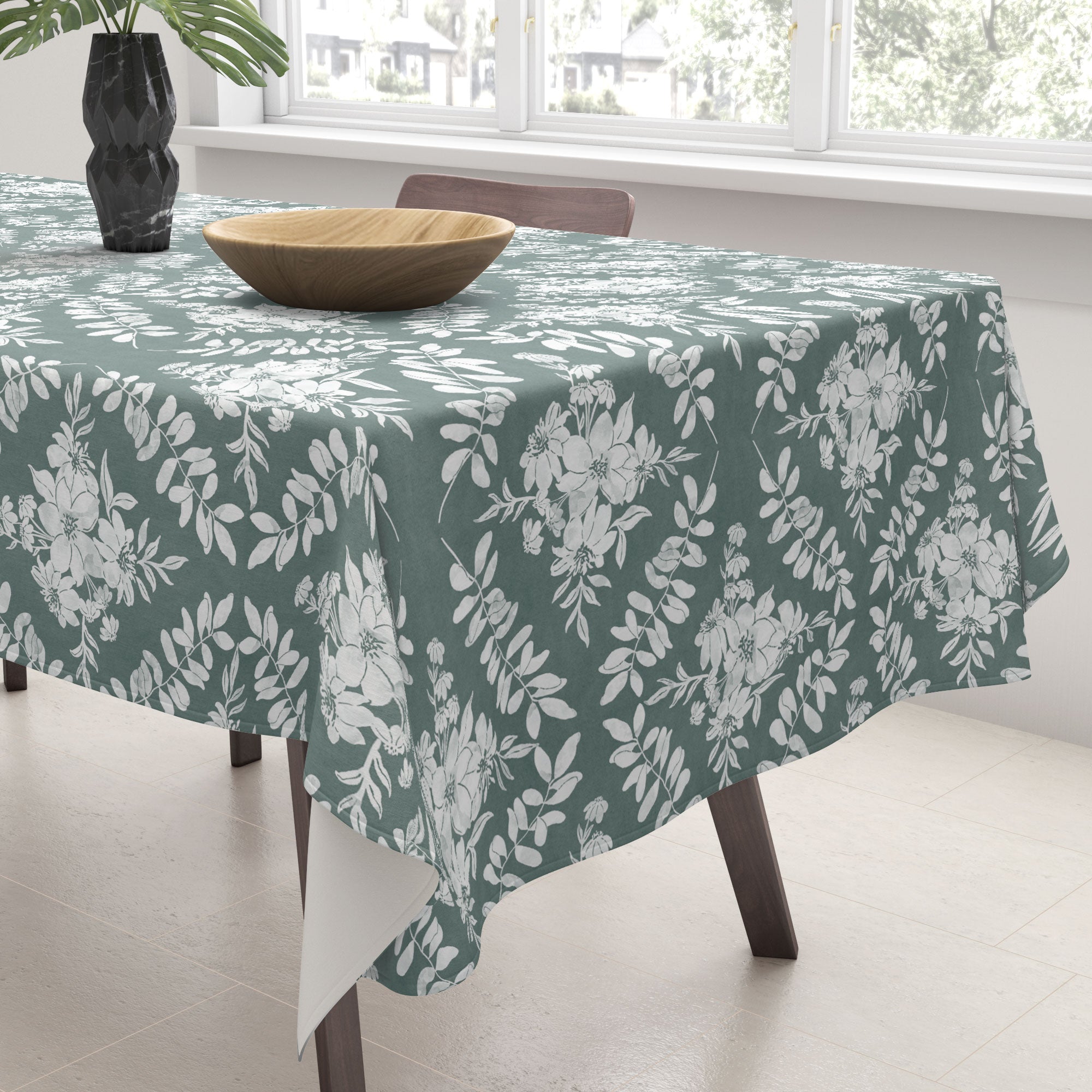 Marta Barragan Camarasa Greenery Delight Tablecloth