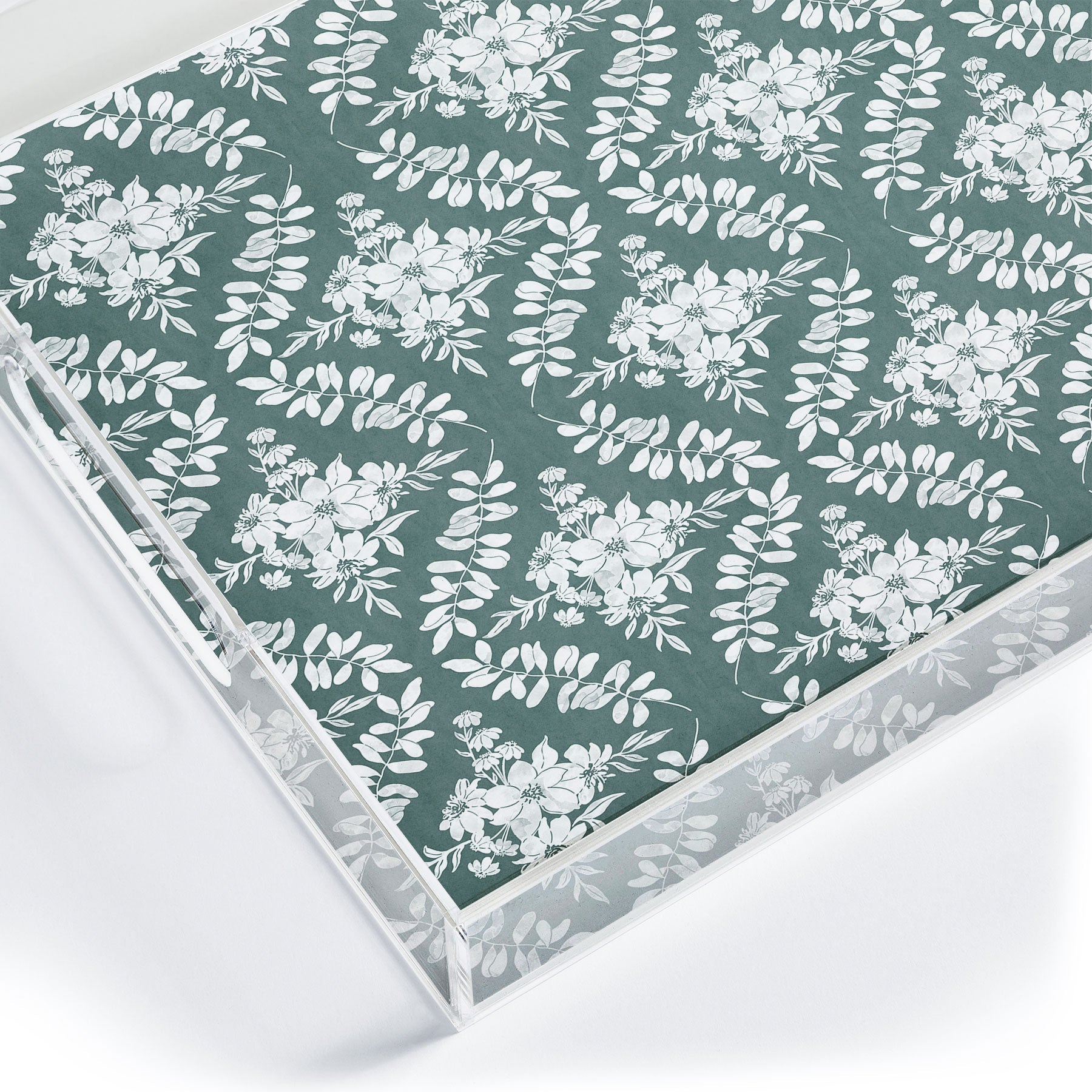 Marta Barragan Camarasa Greenery Delight Acrylic Tray