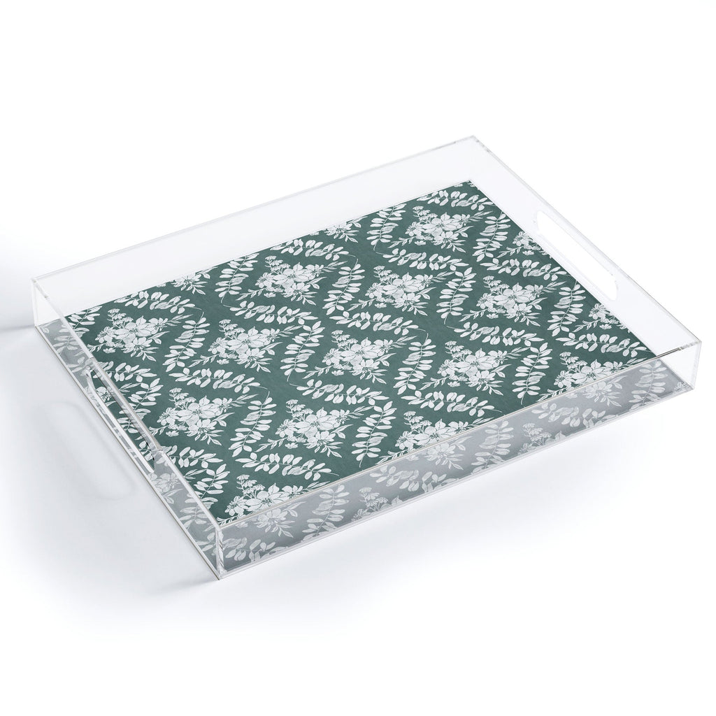 Marta Barragan Camarasa Greenery Delight Acrylic Tray