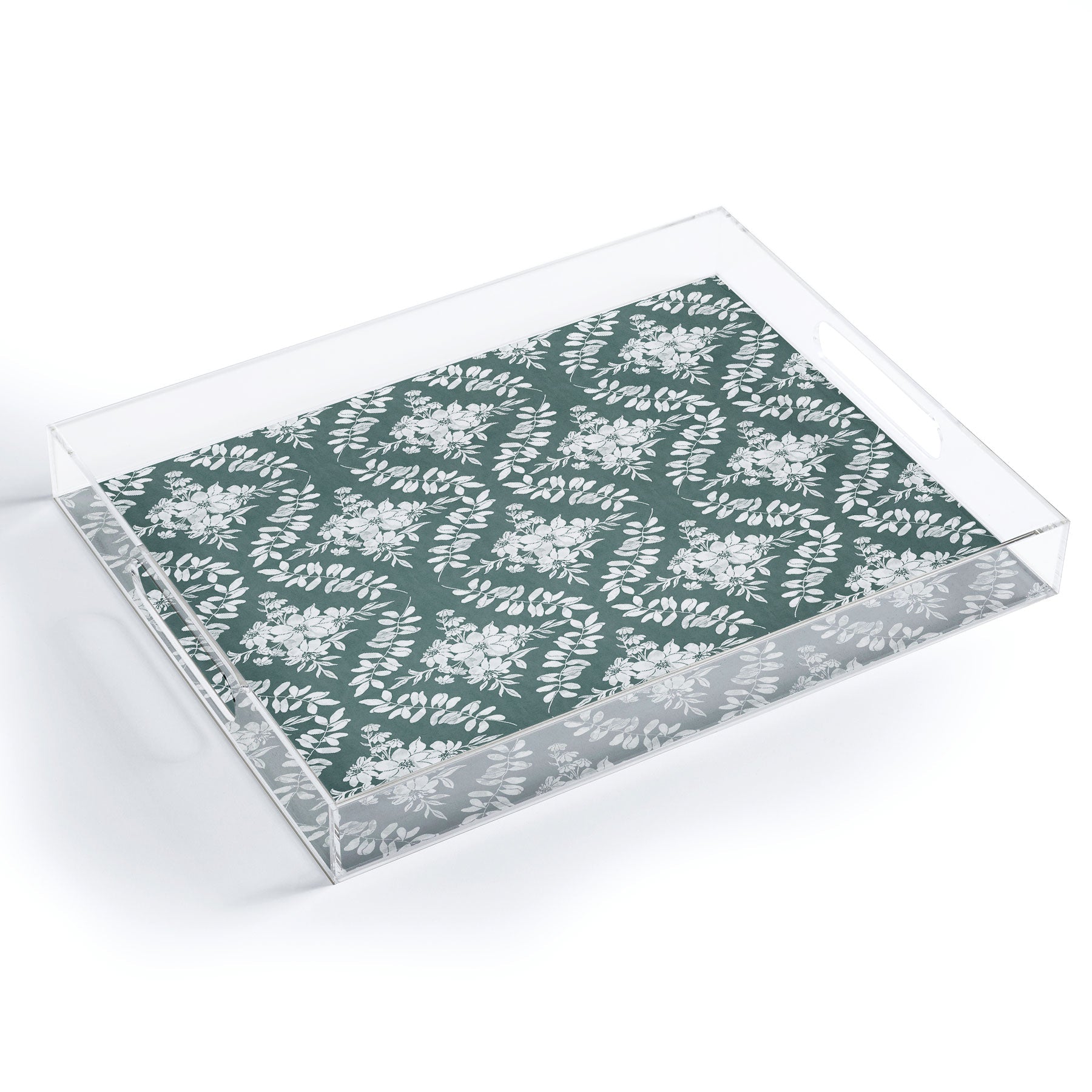 Marta Barragan Camarasa Greenery Delight Acrylic Tray
