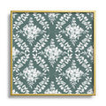 Marta Barragan Camarasa Greenery Delight Square Metal Framed Art Print