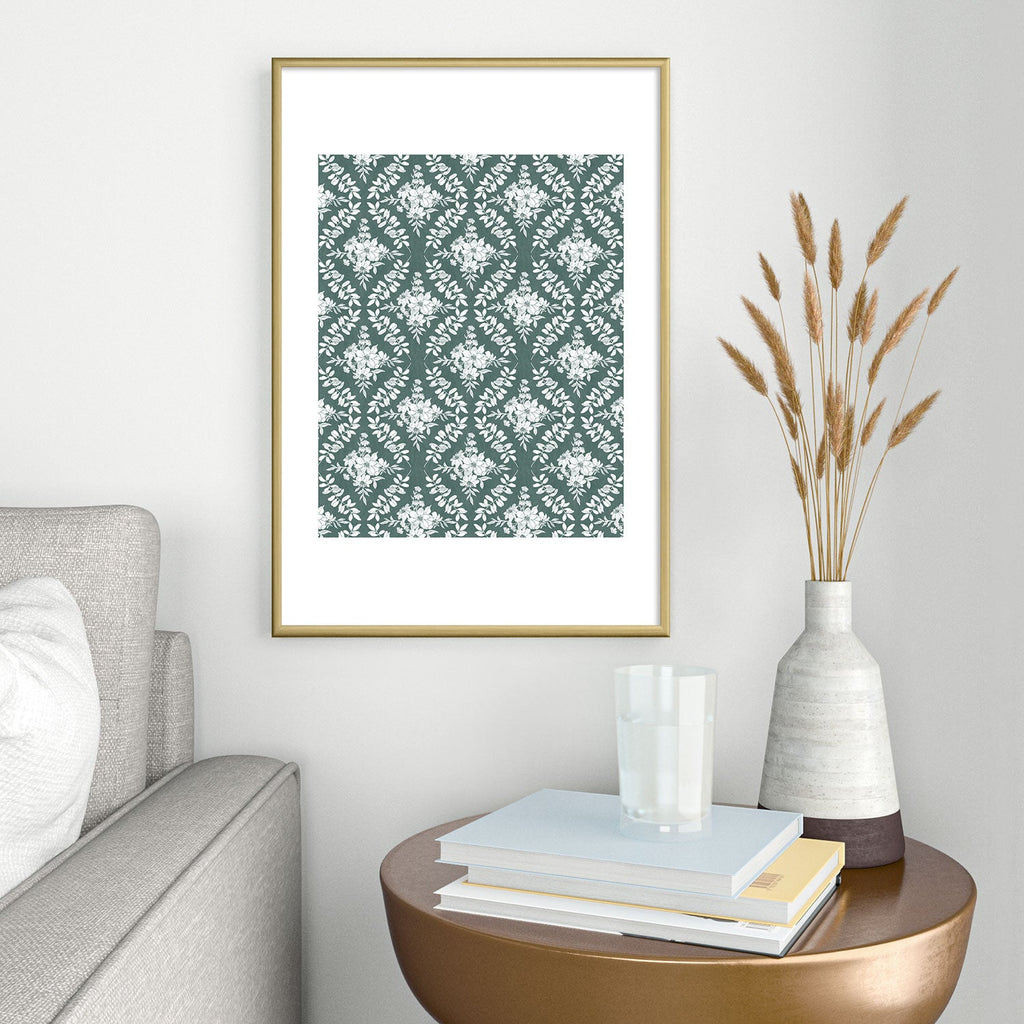 Marta Barragan Camarasa Greenery Delight Metal Framed Art Print