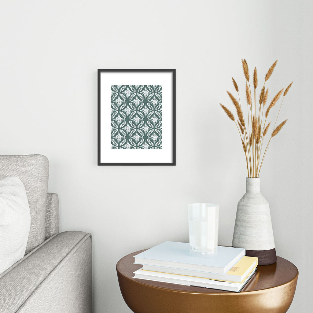 Marta Barragan Camarasa Greenery Delight Metal Framed Art Print