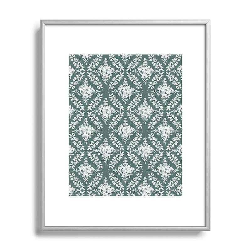 Marta Barragan Camarasa Greenery Delight Metal Framed Art Print