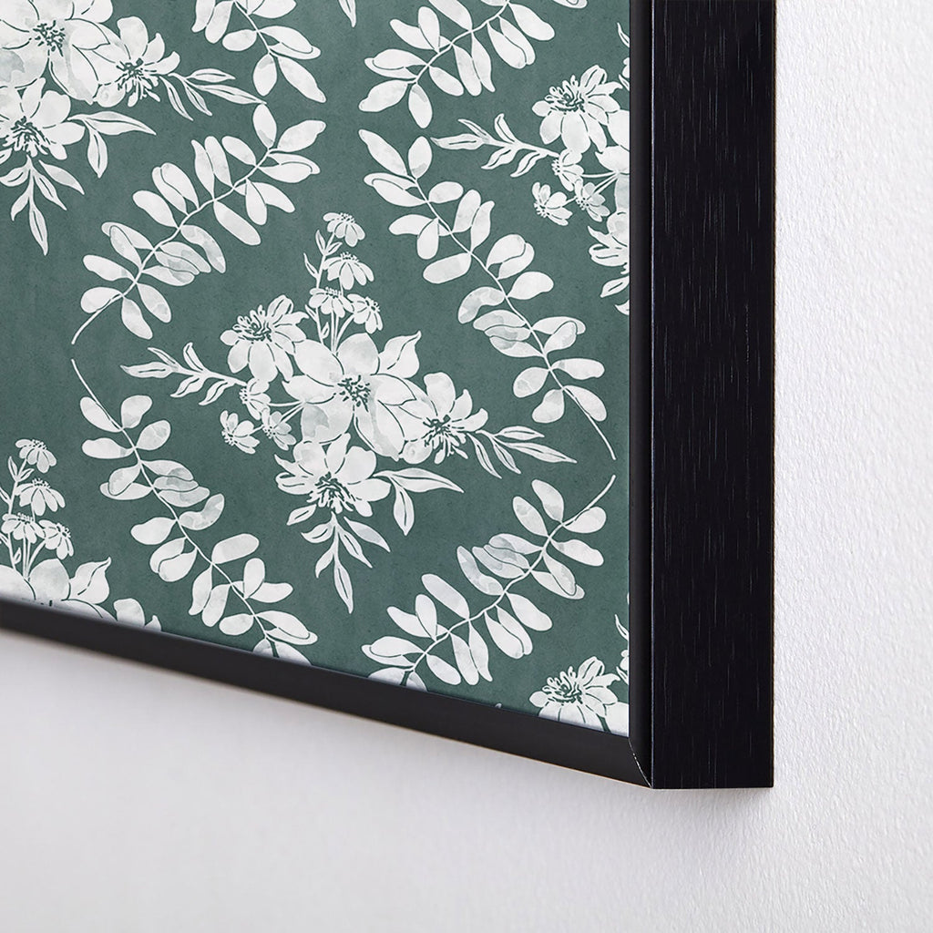 Marta Barragan Camarasa Greenery Delight Square Metal Framed Art Print