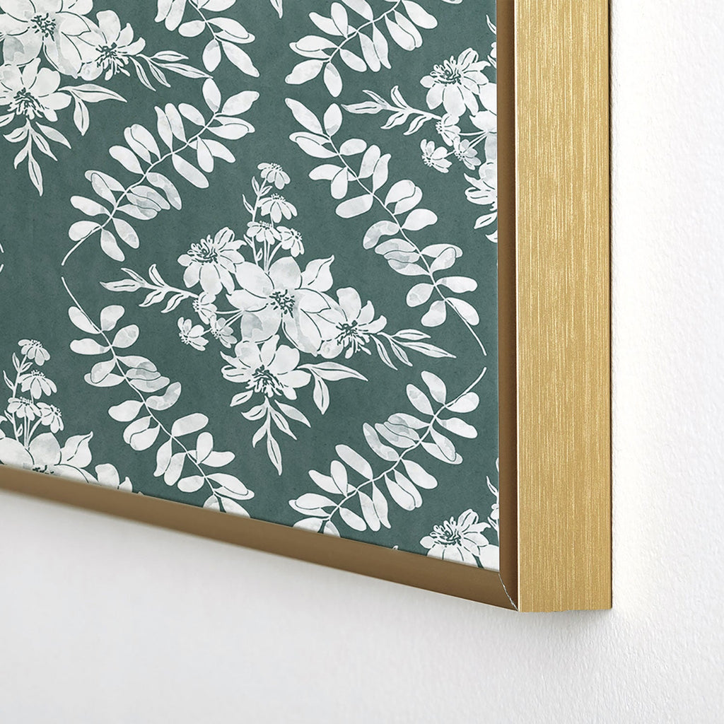 Marta Barragan Camarasa Greenery Delight Square Metal Framed Art Print