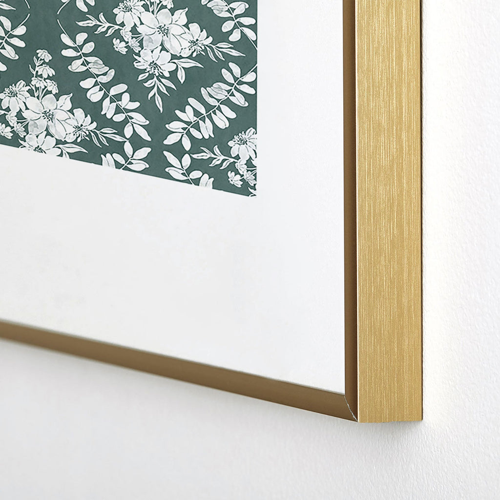 Marta Barragan Camarasa Greenery Delight Metal Framed Art Print
