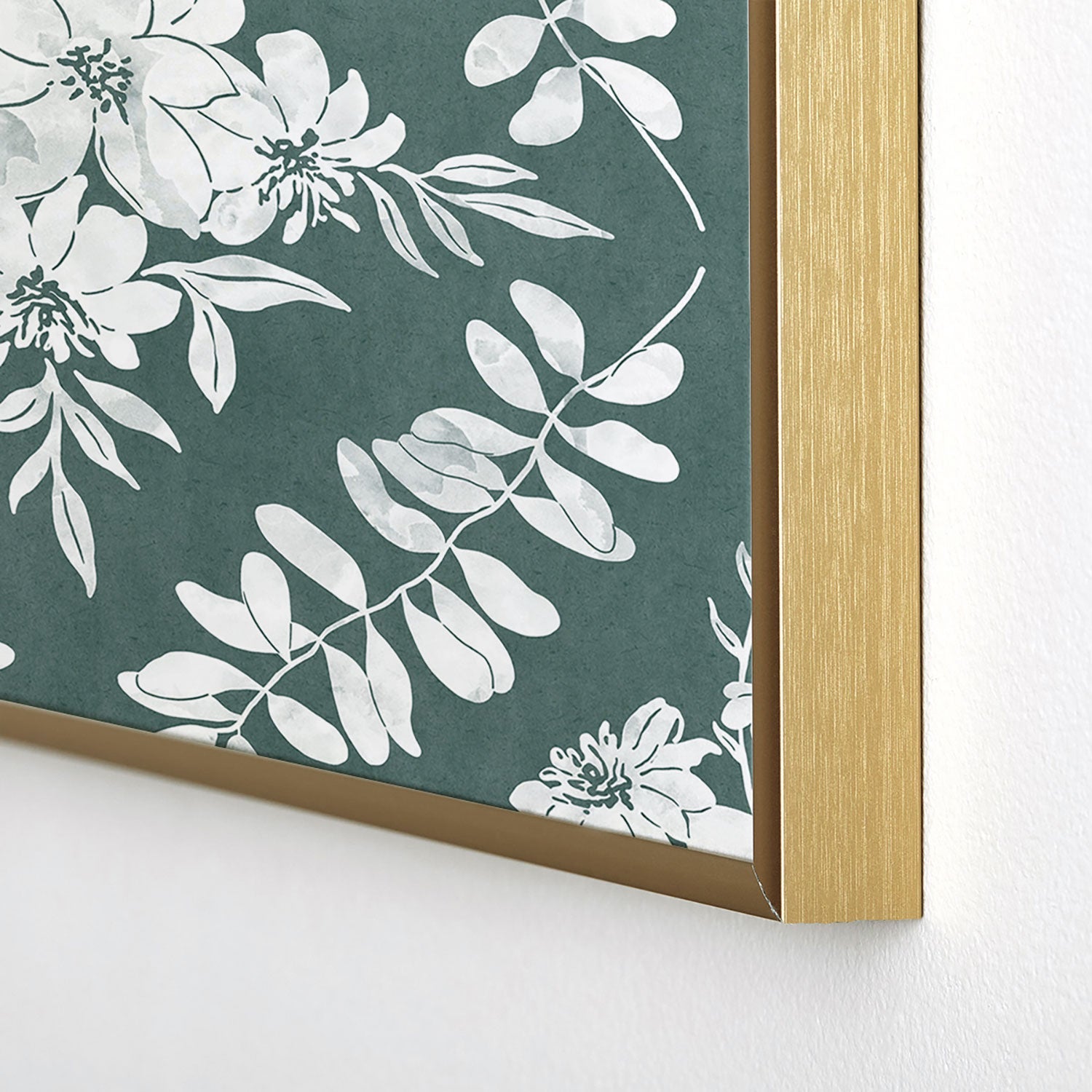 Marta Barragan Camarasa Greenery Delight Square Metal Framed Art Print