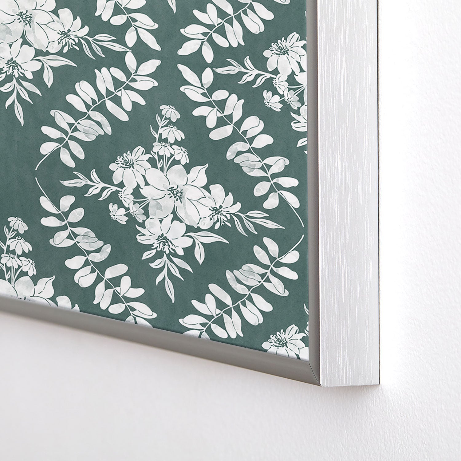 Marta Barragan Camarasa Greenery Delight Square Metal Framed Art Print