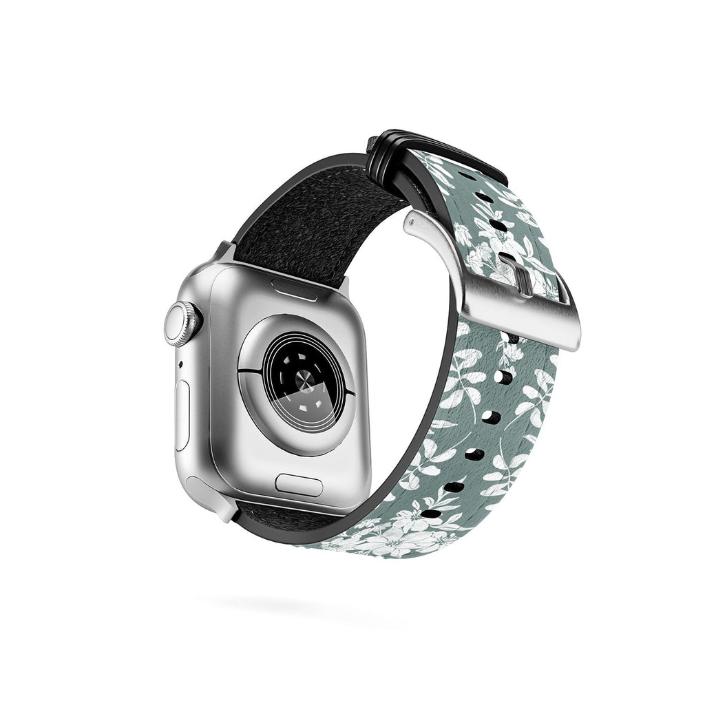 Marta Barragan Camarasa Greenery Delight Apple Watch Band