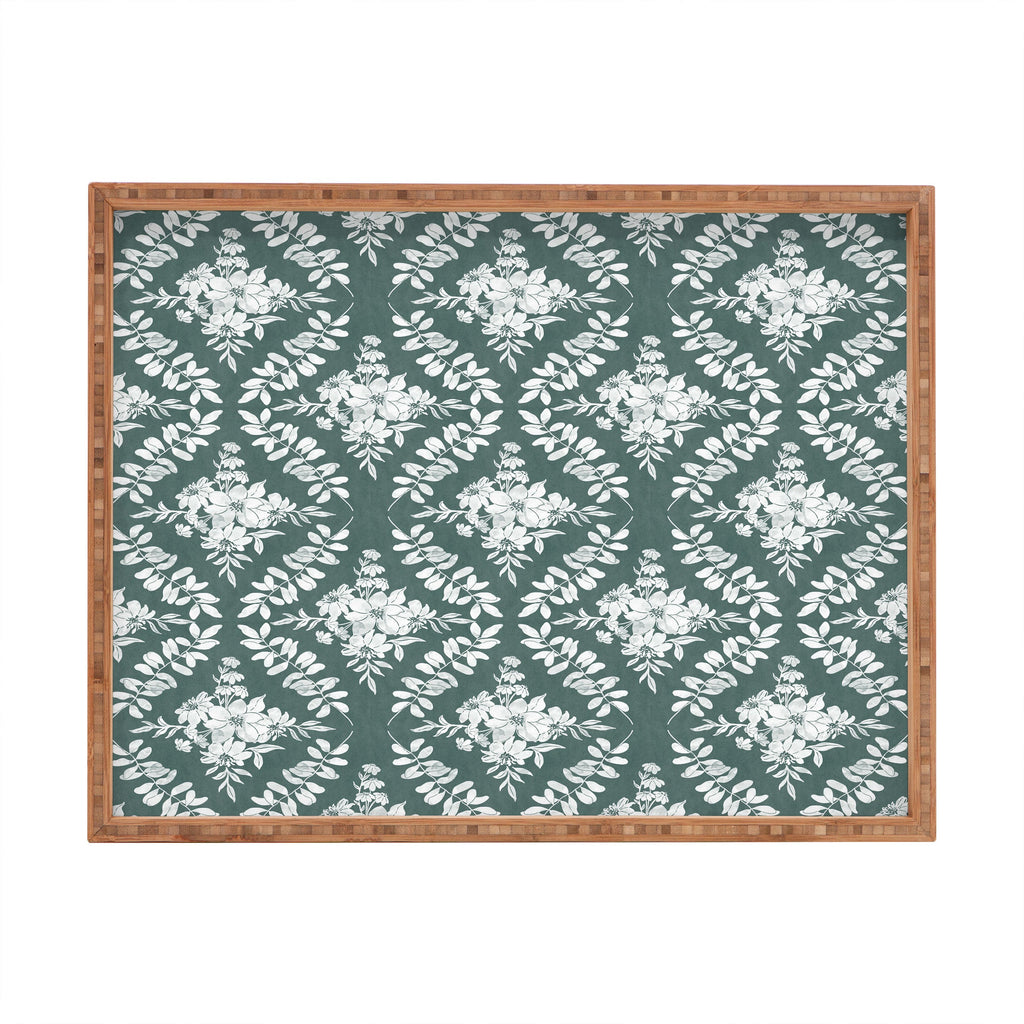 Marta Barragan Camarasa Greenery Delight Rectangular Tray