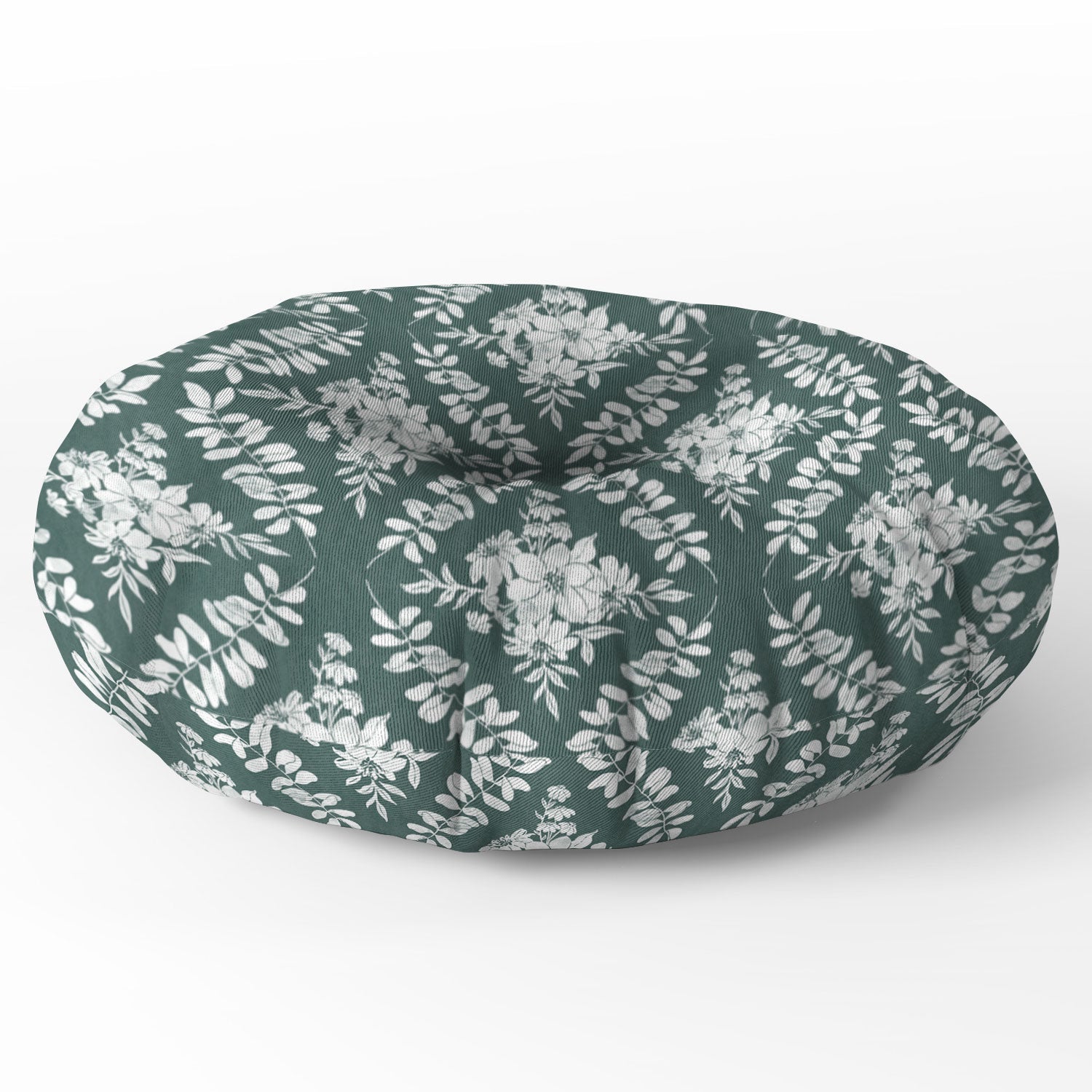 Marta Barragan Camarasa Greenery Delight Floor Pillow Round