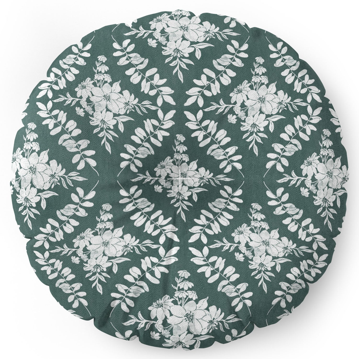 Marta Barragan Camarasa Greenery Delight Floor Pillow Round