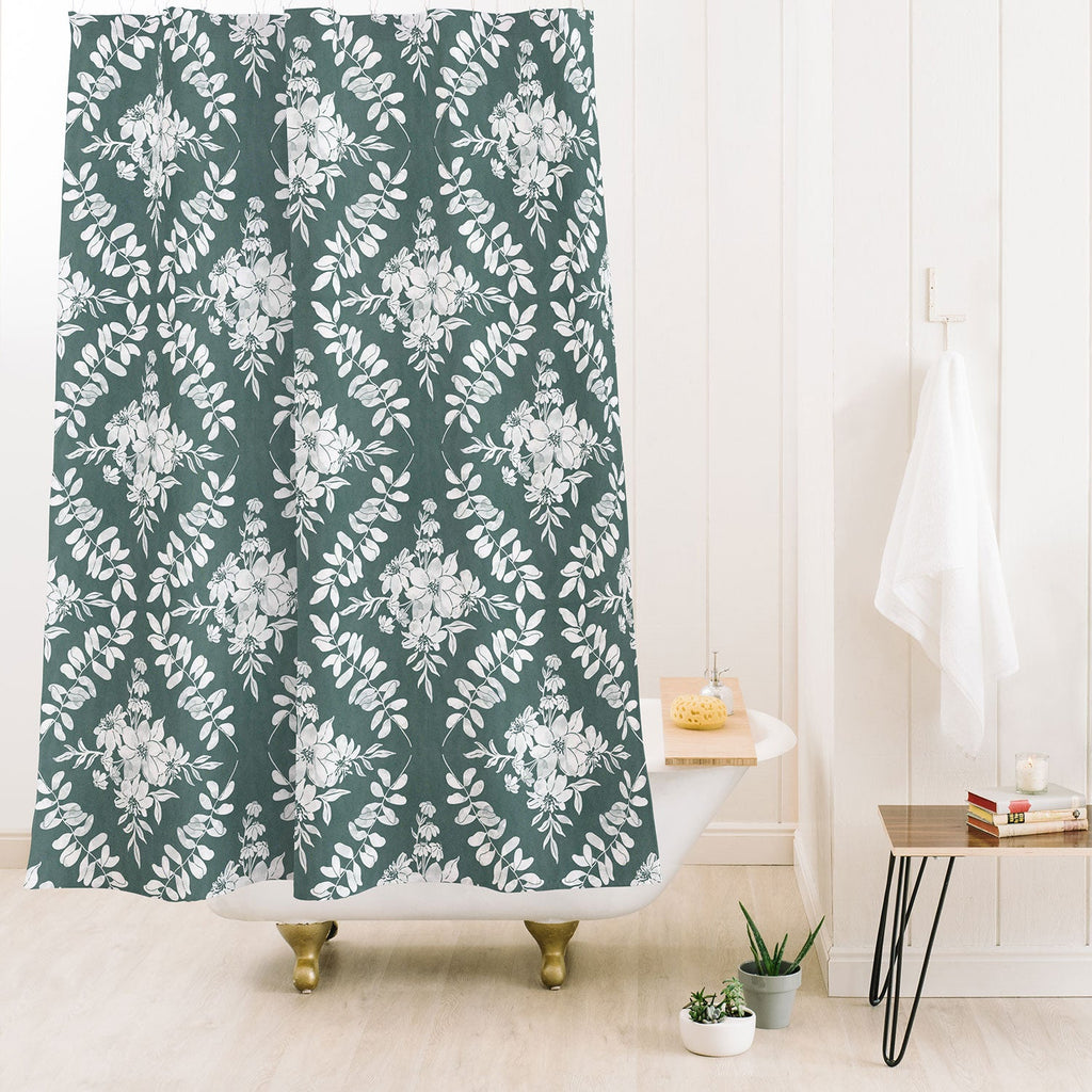 Marta Barragan Camarasa Greenery Delight Shower Curtain