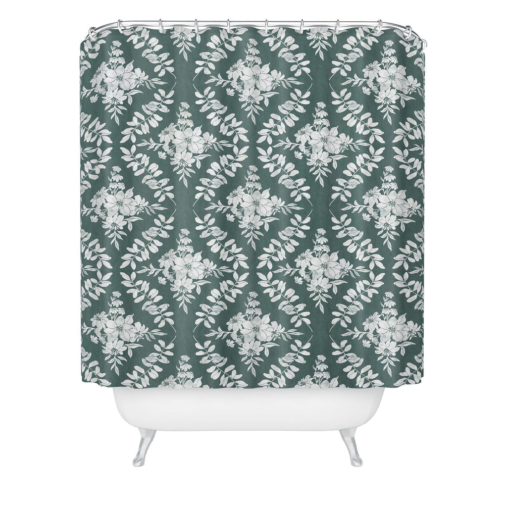 Marta Barragan Camarasa Greenery Delight Shower Curtain