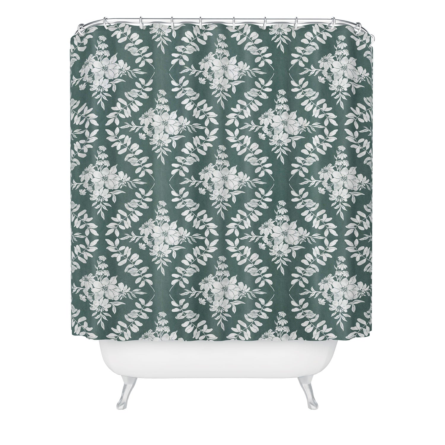 Marta Barragan Camarasa Greenery Delight Shower Curtain