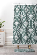 Marta Barragan Camarasa Greenery Delight Shower Curtain And Mat