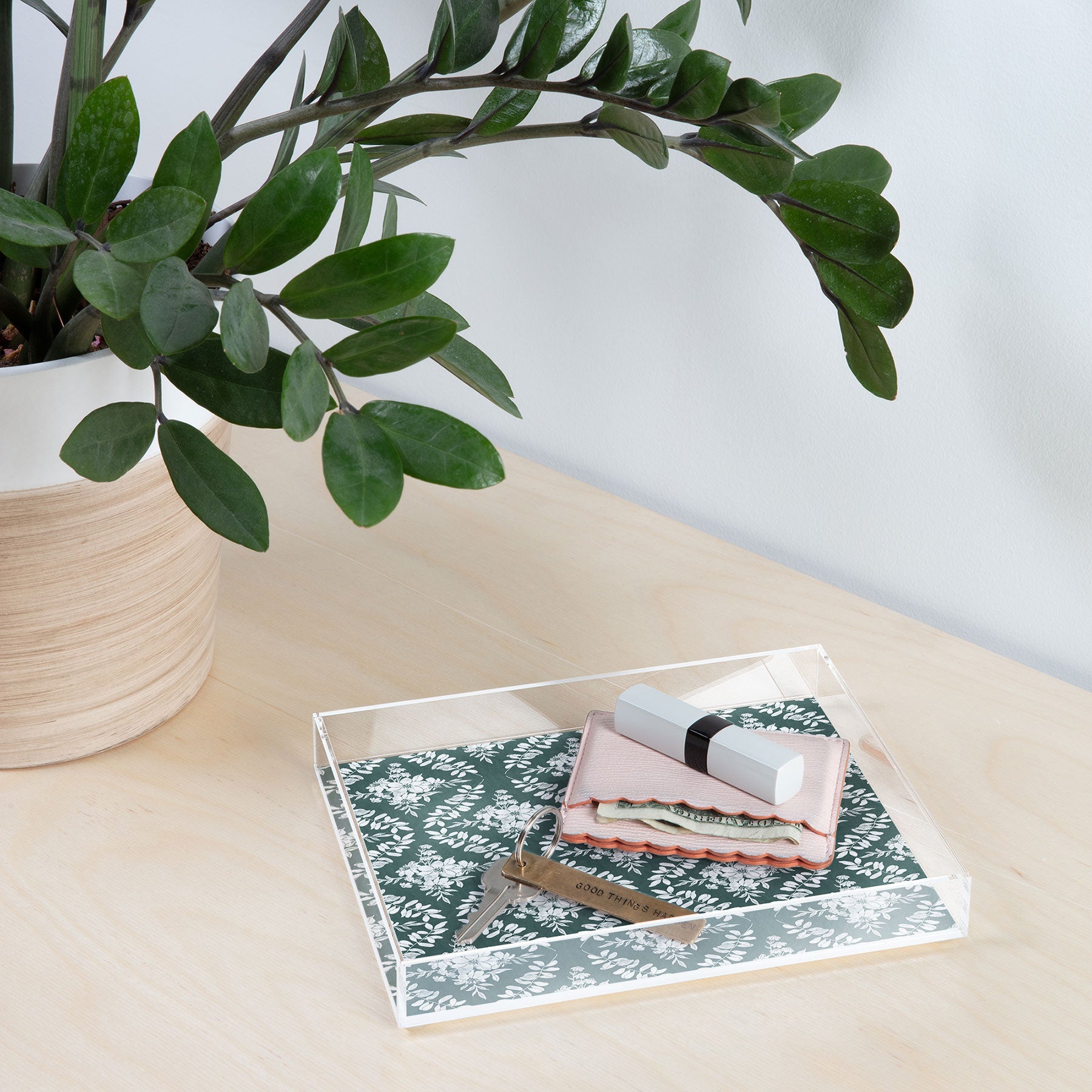 Marta Barragan Camarasa Greenery Delight Acrylic Tray