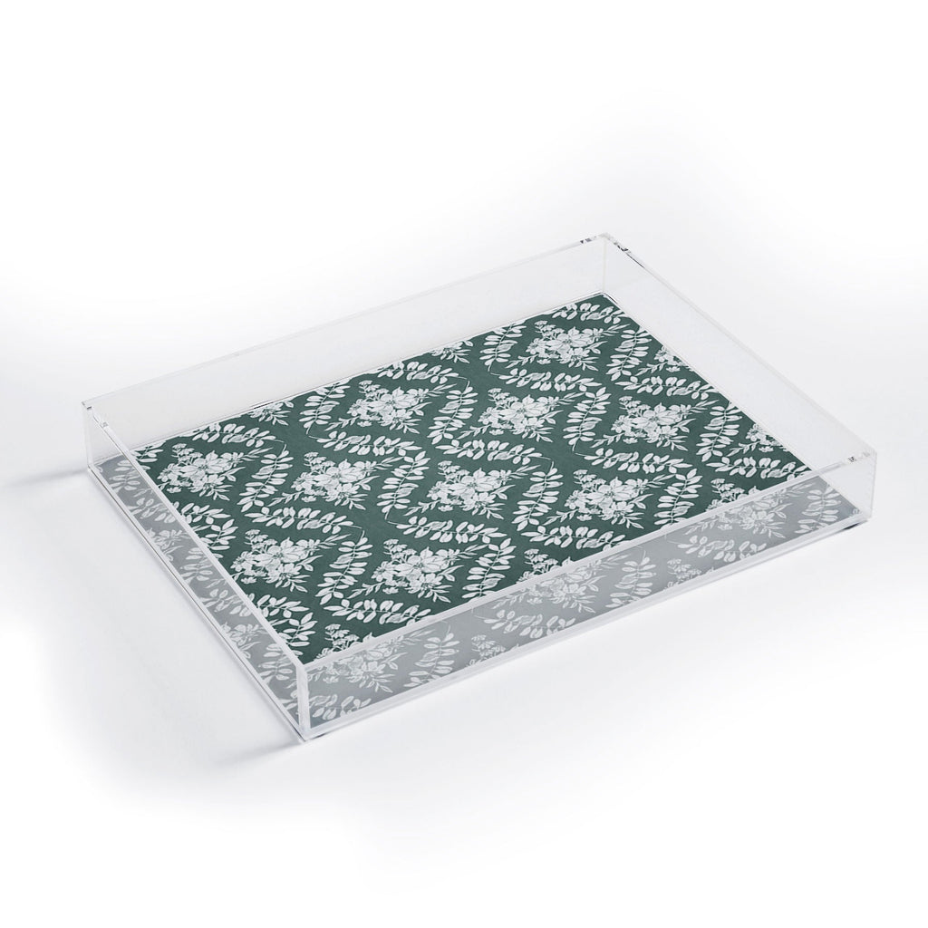 Marta Barragan Camarasa Greenery Delight Acrylic Tray