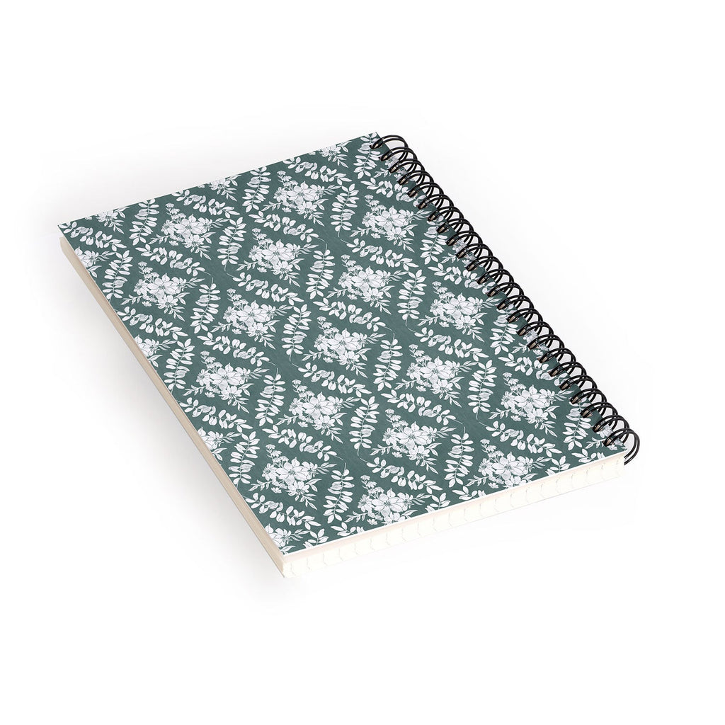 Marta Barragan Camarasa Greenery Delight Spiral Notebook