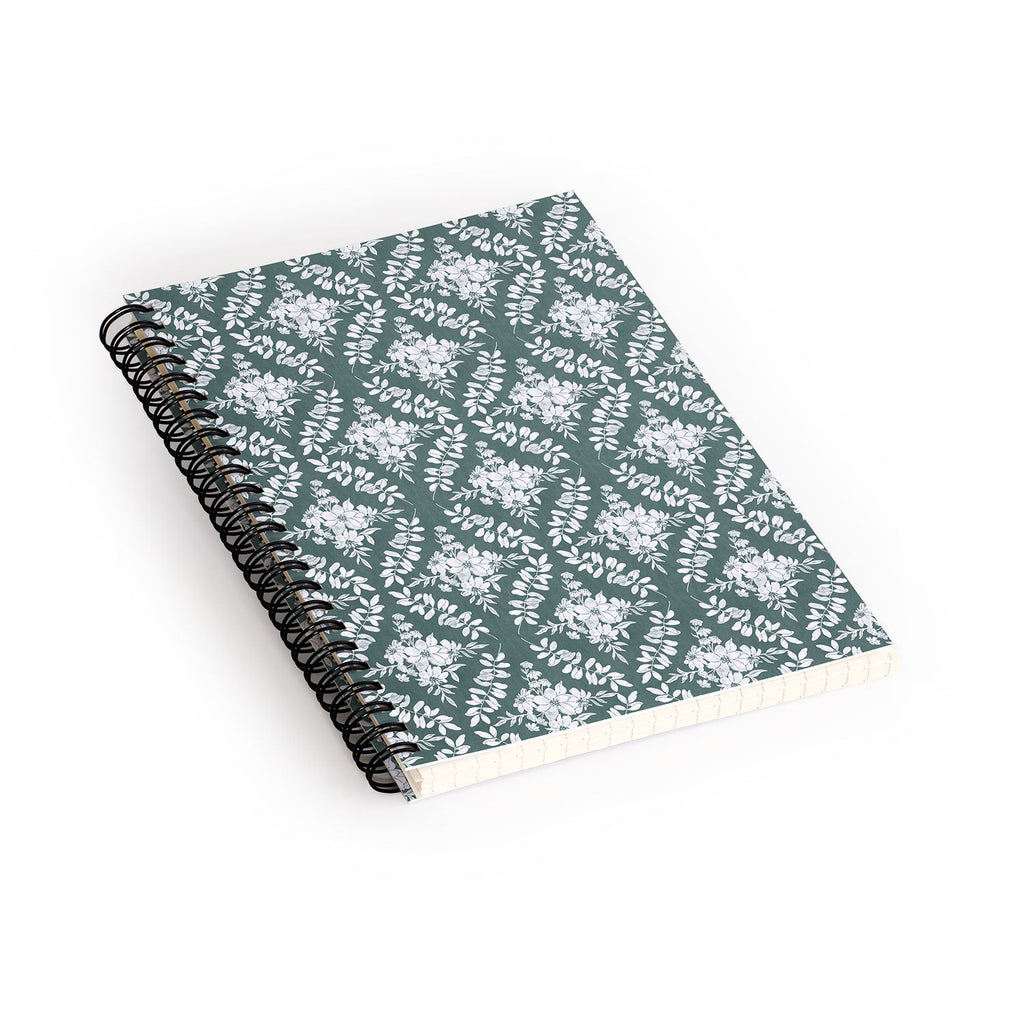 Marta Barragan Camarasa Greenery Delight Spiral Notebook