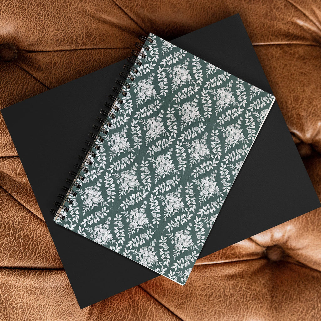 Marta Barragan Camarasa Greenery Delight Spiral Notebook