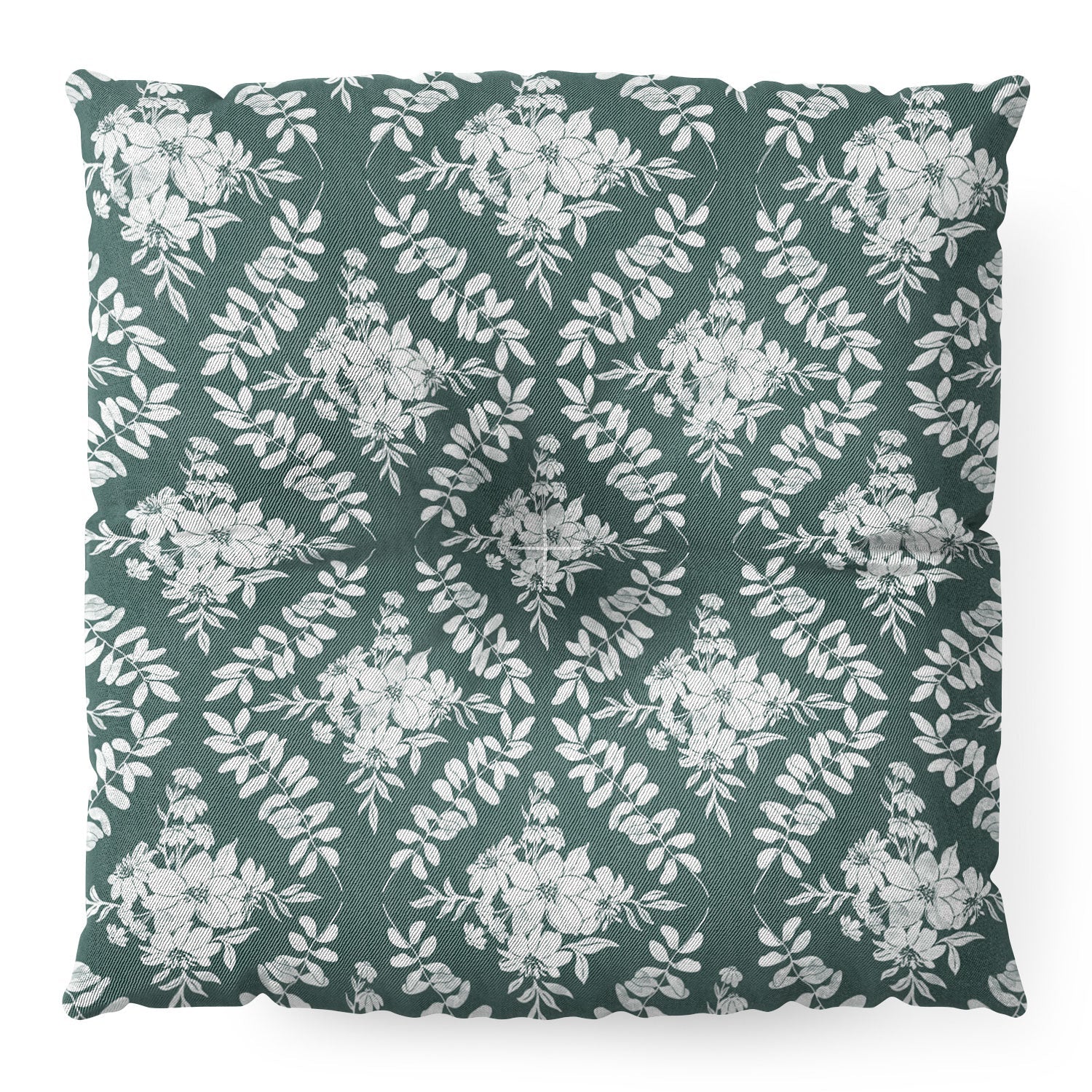 Marta Barragan Camarasa Greenery Delight Floor Pillow Square