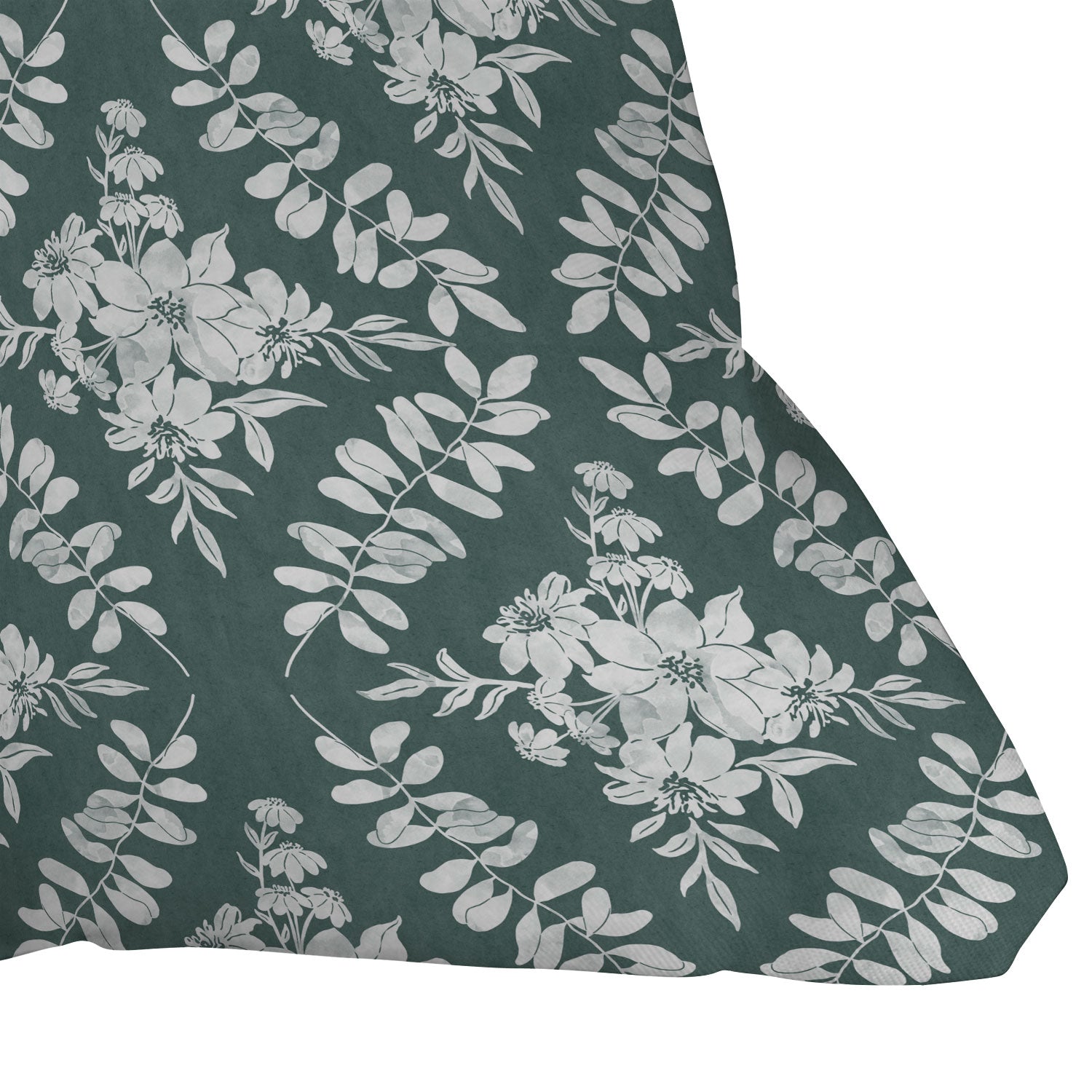 Marta Barragan Camarasa Greenery Delight Throw Pillow