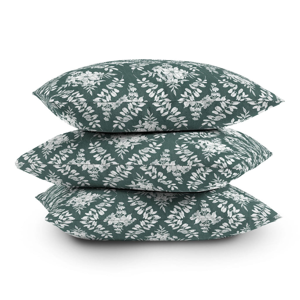 Marta Barragan Camarasa Greenery Delight Outdoor Throw Pillow