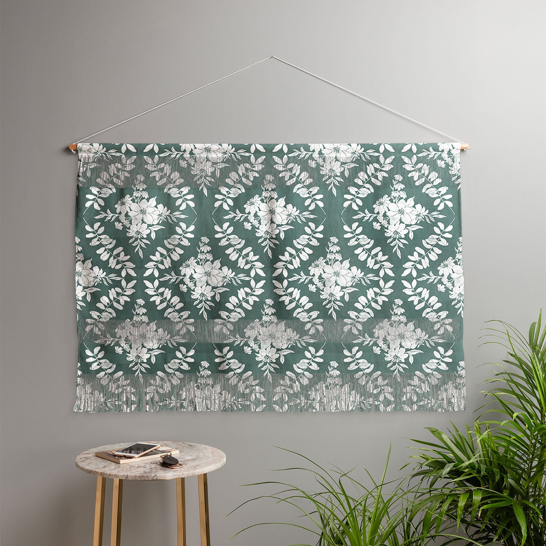 Marta Barragan Camarasa Greenery Delight Wall Hanging Landscape