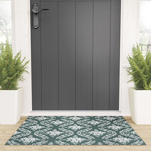 Marta Barragan Camarasa Greenery Delight Welcome Mat