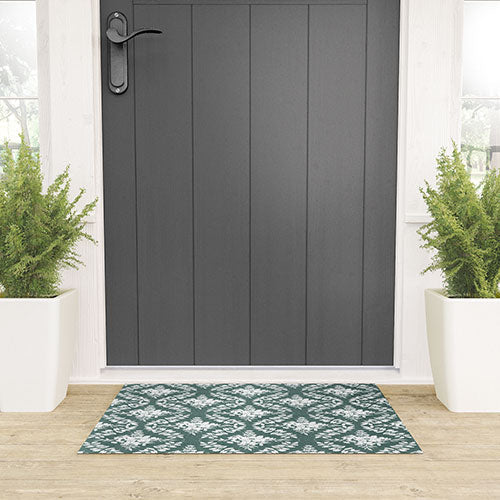 Marta Barragan Camarasa Greenery Delight Welcome Mat