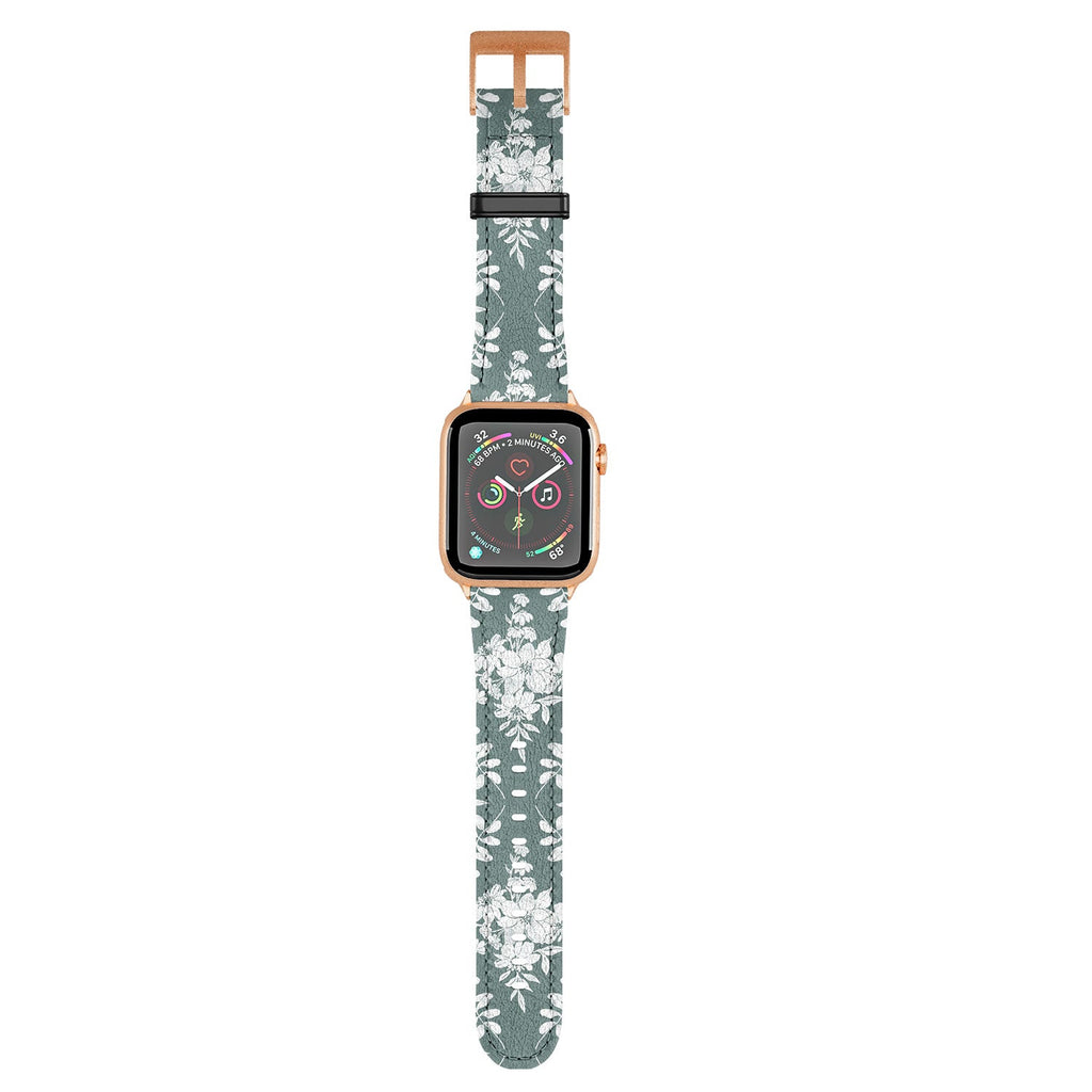 Marta Barragan Camarasa Greenery Delight Apple Watch Band