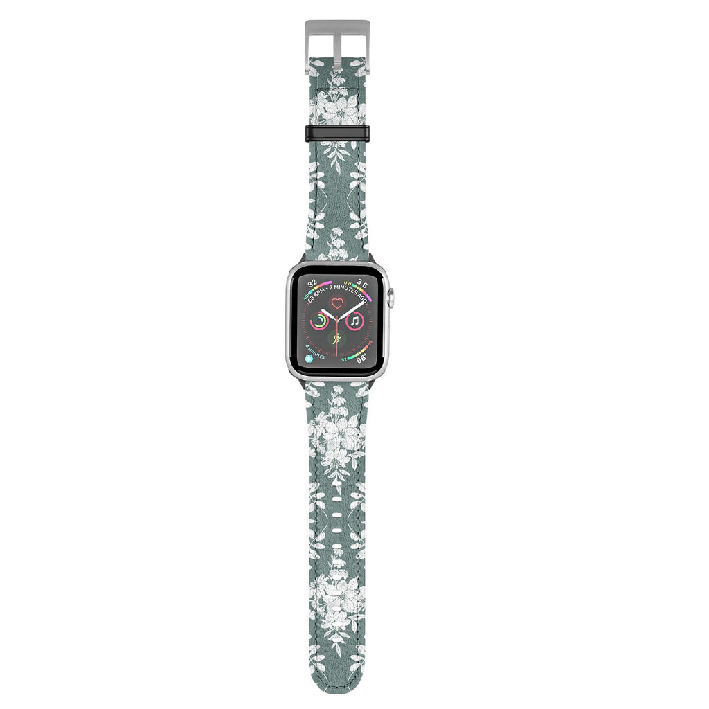 Marta Barragan Camarasa Greenery Delight Apple Watch Band